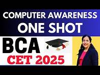 Video thumbnail for FULL SYLLABUS ONE SHOT - COMPUTER AWARENESS Continued... | IPU CET BCA Entrance Exam 2025
