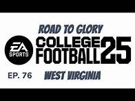 Video thumbnail for EA Sports College Football 25 - West Virginia @ Kansas State - HB RTG - Ep. 76 (PS5 Gameplay)