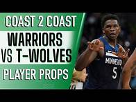 Video thumbnail for NBA Player Props Today | WARRIORS vs T-WOLVES Gm 1 (5/6/25) NBA Playoffs Best Bets & NBA Predictions