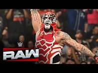 Video thumbnail for Penta helps The War Raiders beat Finn Bálor and JD McDonagh: Raw highlights, April 28, 2025