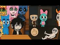 Video thumbnail for Poppy Playtime React to Dandy World Animation (Gacha react)