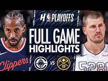 Video thumbnail for Los Angeles Clippers vs Denver Nuggets - FULL GAME 5 HIGHLIGHTS | April 29, 2025 NBA Playoffs