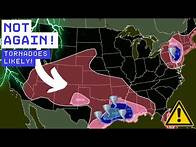 Video thumbnail for NOT AGAIN! Strong Tornadoes Possible, You Must Know This!