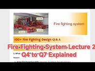 Video thumbnail for 💥🔥Fire Fighting System Interview Questions and Answers Lecture 2 Q4 to Q7 Explained #firesafety 🔥