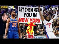 Video thumbnail for Knicks Not Living Up To Preseason HYPE? | Morning Take