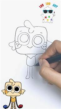 Video thumbnail for You Won’t Believe How Easy It Is to Draw Goob! 😲 #shorts