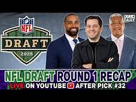 Video thumbnail for NFL Daily First Round Draft Reaction