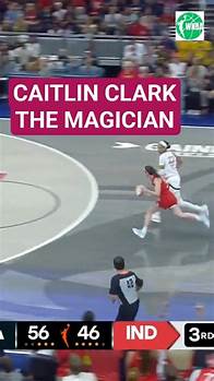Video thumbnail for Las Vegas Aces vs Indiana Fever Caitlin Clark on fire mode!