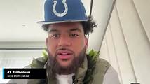 Video thumbnail for Colts select Ohio State edge rusher JT Tuimoloau with the 45th overall pick