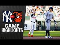 Video thumbnail for Yankees vs. Orioles Game Recap (4/28/25) | MLB Highlights | Baltimore Orioles