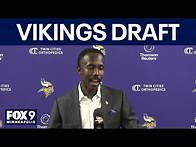 Video thumbnail for Vikings take Ohio State OL Donovan Jackson No. 24 overall in NFL Draft [RAW]
