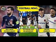 Video thumbnail for Football News: Man United Destroys Bilbao, Tottenham Take Big Ddvantage, Chelsea Dominate
