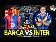 Video thumbnail for 🔴Champions League LIVE: Barcelona vs Inter Milan LIVE Score | UEFA Champions League Semi Final |N18G