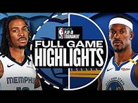 Video thumbnail for GRIZZLIES at WARRIORS | #SoFiPlayIn | FULL GAME HIGHLIGHTS | April 15, 2025