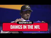 Video thumbnail for UGASports LIVE — Dawgs fill NFL Draft boards