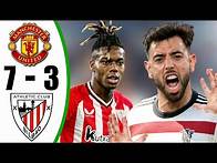 Video thumbnail for Manchester United vs Athletic Bilbao 7-3 - All Goals & Highlights - 2025