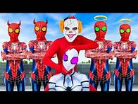 Video thumbnail for PRO 5 SPIDER-MAN Bros | I Have Something Very Special For You ( Funny Battle Mini-Games 2025)