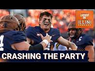 Video thumbnail for DESERVED? This Expert Says Illini Football Should Be in the Top Ten! | Illini Podcast
