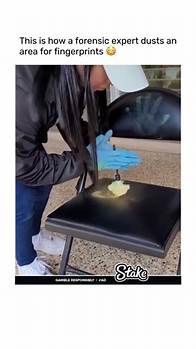 Video thumbnail for Forensic experts use dusting to find hidden (latent) fingerprints on surfaces. First, they inspect the area and choose a suitable powder based on the surface color. Using a soft brush, they gently apply the powder, which clings to the natural oils left by fingers. This reveals the fingerprint pattern. The visible print is then carefully lifted with adhesive tape and placed on a card for preservation and analysis. This method is quick, non-destructive, and commonly used at crime scenes to collect