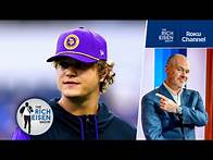 Video thumbnail for “He’s Ready!” – Michigan Alum Rich Eisen on JJ McCarthy as the Vikings’ QB1 Next Season