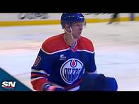 Video thumbnail for Corey Perry Follows Up Own Rebound To Get Oilers On The Board In Game 4