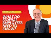 Video thumbnail for Schedule F 2.0? Understanding Trump’s New Federal Workforce Strategy