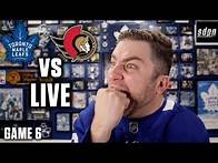 Video thumbnail for Stanley Cup Playoffs - Maple Leafs vs Senators GAME 6 w/ Dangle + BONUS Oilers v Kings Stream
