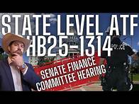 Video thumbnail for Colorado HB25-1314 Senate Finance Committee Hearing LIVE STREAM