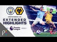 Video thumbnail for Manchester City v. Wolves | PREMIER LEAGUE HIGHLIGHTS | 5/2/2025 | NBC Sports