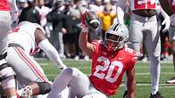 Video thumbnail for Ohio State football 2025 spring game: Reporters recap game highlights