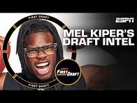Video thumbnail for 💥Mel Kiper & Field Yates' FINAL THOUGHTS on Top-10 picks ahead of Round 1💥 | First Draft 🏈