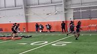 Video thumbnail for VIDEO: Massillon showcase for college football coaches highlights