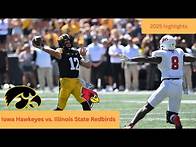 Video thumbnail for Iowa Hawkeyes vs. Illinois State Redbirds Highlights | college football 2025