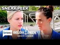 Video thumbnail for SNEAK PEEK: Chef Tzarina Apologizes To Alesia Harris | Below Deck Down Under (S3 E13) | Bravo