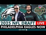 Video thumbnail for Philadelphia Eagles NFL Draft 2025 LIVE Round 1