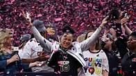 Video thumbnail for How many undefeated NCAA basketball champs have there been? South Carolina joins list
