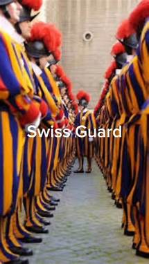 Video thumbnail for The Pontifical Swiss Guard. The Pope’s close quarter defence. His official bodyguard and personal security service all around the world. What a week to go and meet them at the Vatican and starting painting their story. #pope #rome #swissguard #conclave #vatican | Artist Jeremy Houghton