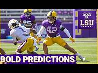 Video thumbnail for PREDICTION: 22 LSU Starters vs. Clemson | Tigers vs. Grambling Preview