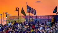 Video thumbnail for LSU baseball-Northwestern State in a lightning delay. Here's when the game will resume