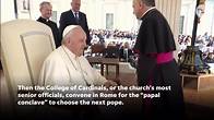 Video thumbnail for What happens when a pope dies?