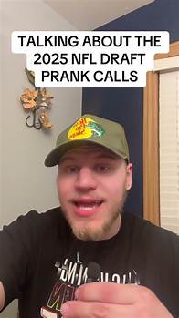Video thumbnail for TALKING ABOUT THE 2025 NFL DRAFT PRANK CALLS