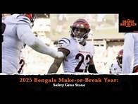 Video thumbnail for 2025 Bengals Make-or-Break Player: Safety Geno Stone