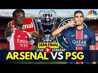 Video thumbnail for 🔴Arsenal Vs PSG LIVE Score: UEFA Champions League Semifinal Match | Paris St-Germain | Saka | N18G