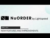 Video thumbnail for April 2025: What's new in NuORDER?