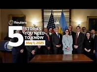 Video thumbnail for Ukraine, US sign minerals deal sought by Trump, and more - Five stories you need to know | Reuters