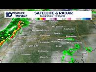 Video thumbnail for Tracking storms moving through central Ohio | Live radar, weather updates