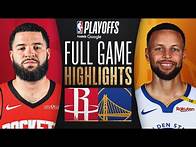 Video thumbnail for #2 ROCKETS at #7 WARRIORS | FULL GAME 4 HIGHLIGHTS | April 28, 2025