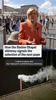 Video thumbnail for How the Sistine Chapel chimney signals the selection of the next pope