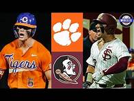 Video thumbnail for #3 Clemson vs #5 Florida State (MUST WATCH, AMAZING GAME!) | 2025 College Baseball Highlights