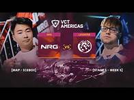 Video thumbnail for NRG vs. LEV - VCT Americas Stage 1 - Day 15 - Map 2